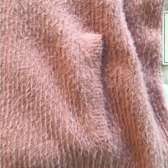 NWT 1.State  pink long sleeve front pockets full zipper cardigan sweater 2x - Picture 3 of 6